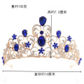 Valentine's Beauty Tiara Alloy Diamond Pageant Crown Queen Retro Bride Hair Accessories